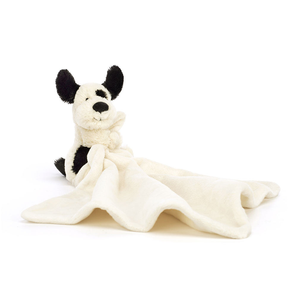 Bashful Black & Cream Puppy Soother - Jellycat Discount