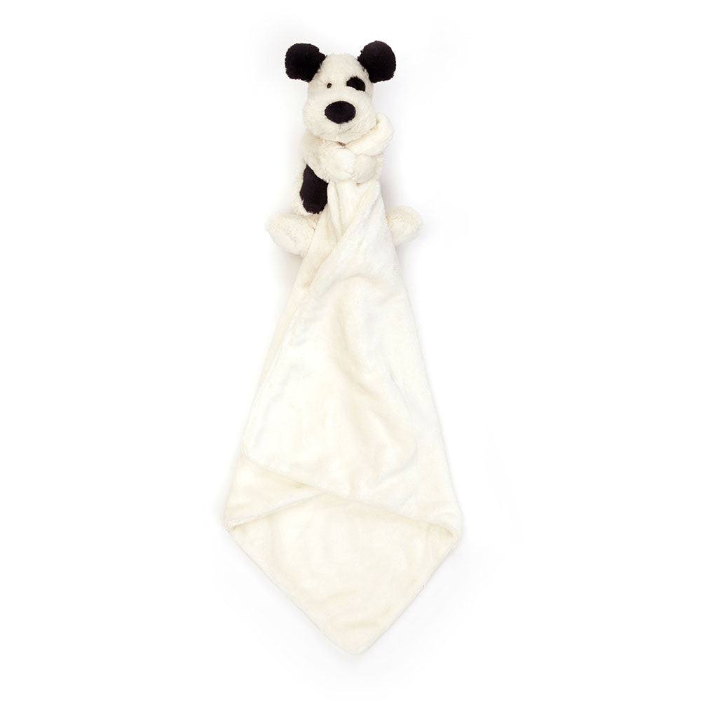 Bashful Black & Cream Puppy Soother - Jellycat Discount