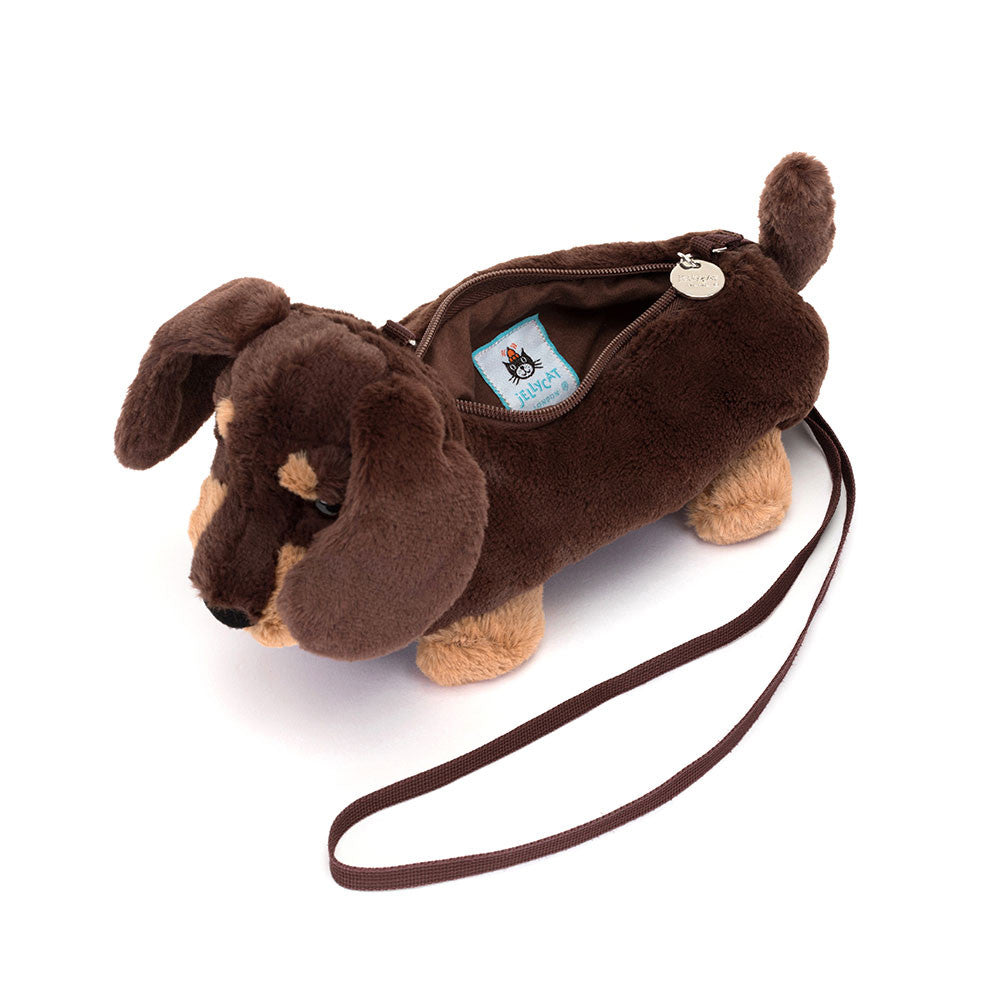 Otto Sausage Dog Bag - Jellycat For Sale