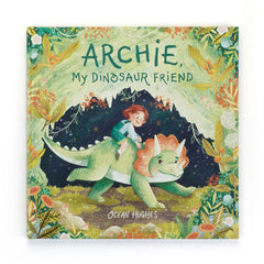 Archie, My Dinosaur Friend Book - Jellycat
