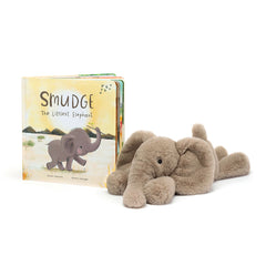Smudge the Littlest Elephant Book & Smudge Elephant Medium - Jellycat Discount