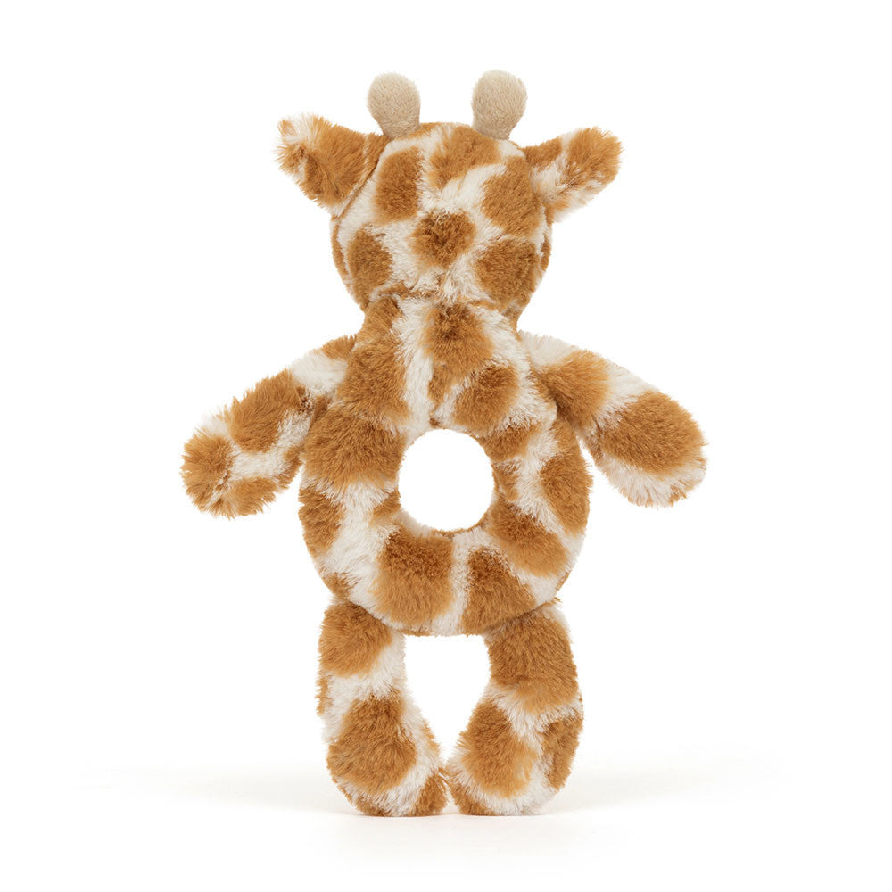 Bashful Giraffe Ring Rattle - Jellycat Sale