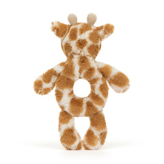 Bashful Giraffe Ring Rattle - Jellycat Sale
