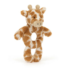 Bashful Giraffe Ring Rattle - Jellycat Sale