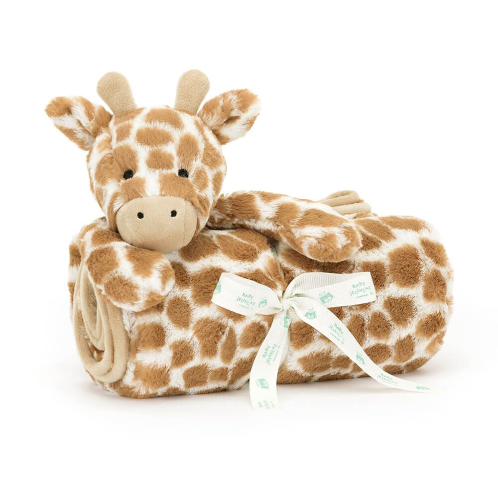 Bashful Giraffe Blankie - Jellycat Online