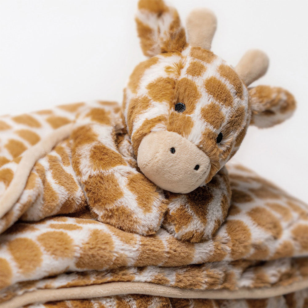 Bashful Giraffe Blankie - Jellycat Online