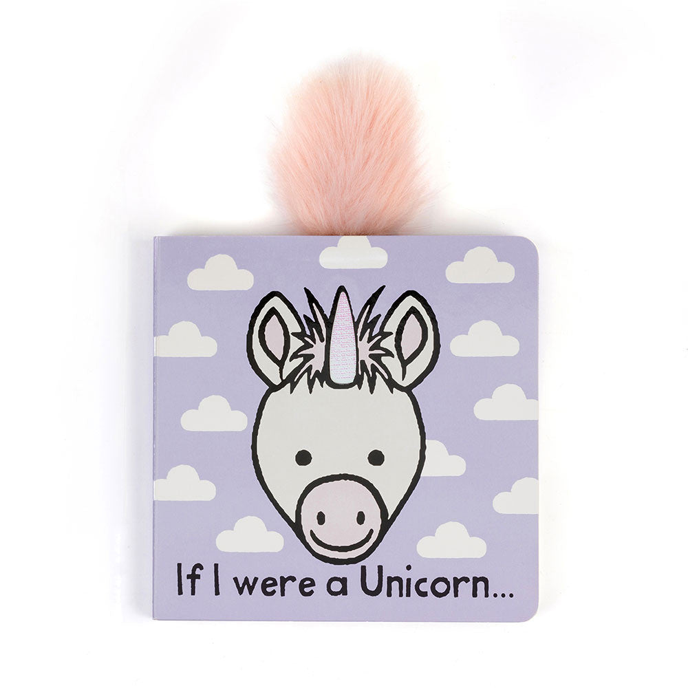 If I Were a Unicorn Board Book & Bashful Unicorn Medium - Jellycat Discount