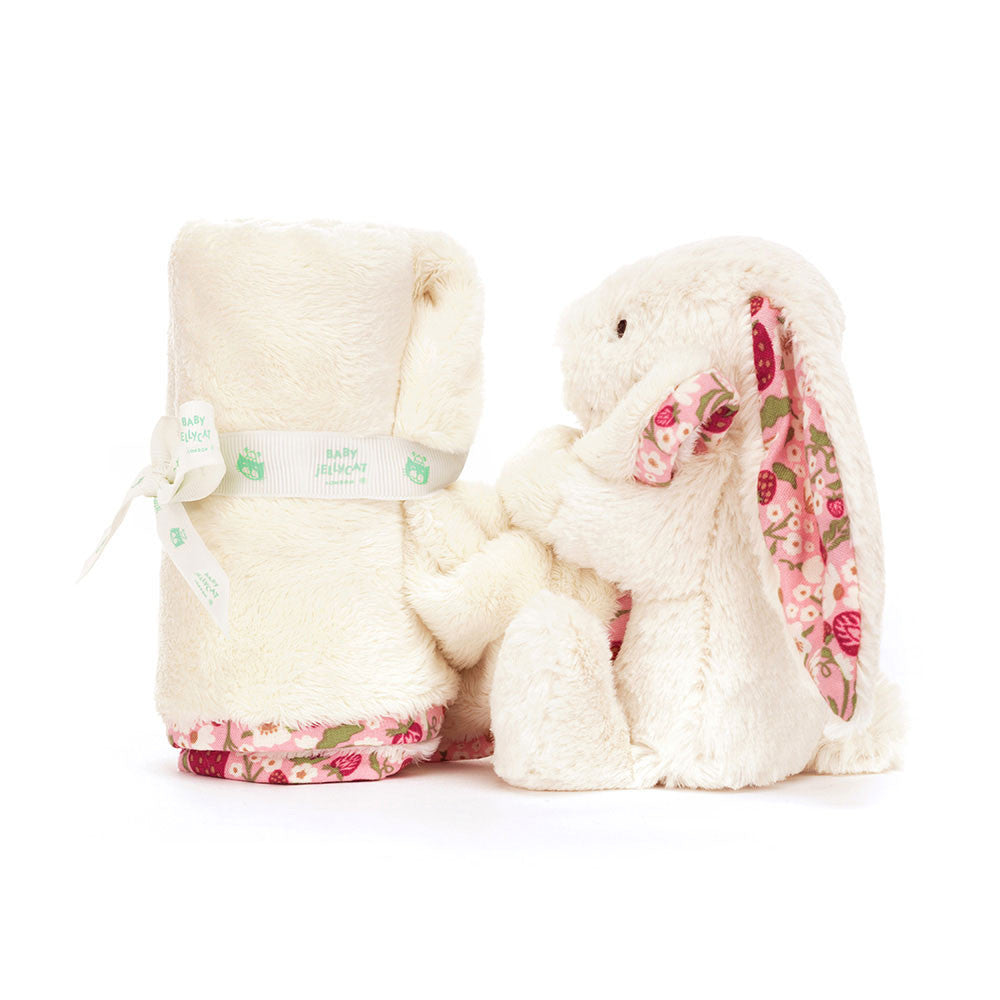 Blossom Cream Bunny 'Berry' Soother - Jellycat Online