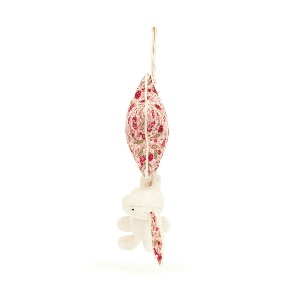 Blossom Cream Bunny 'Berry' Musical Pull - Jellycat Discount