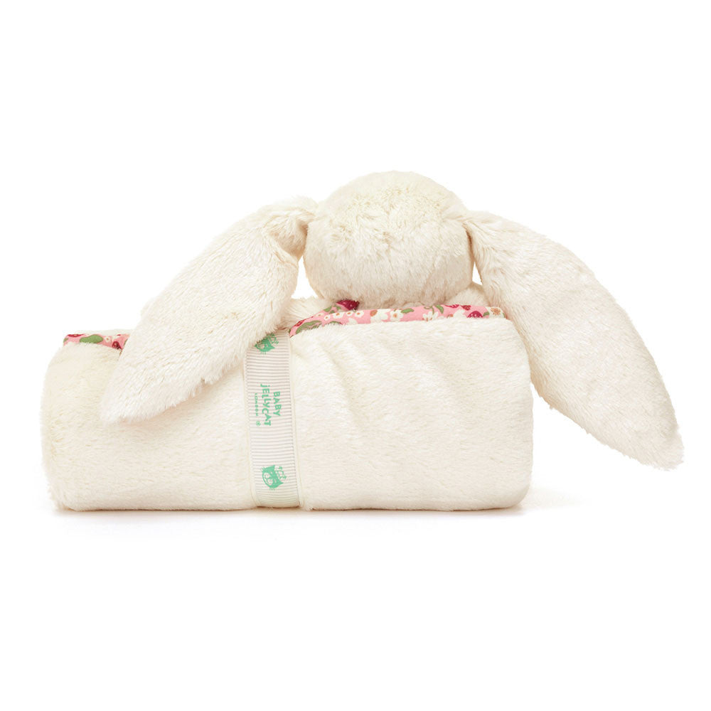 Blossom Cream Bunny 'Berry' Blankie - Jellycat Sale