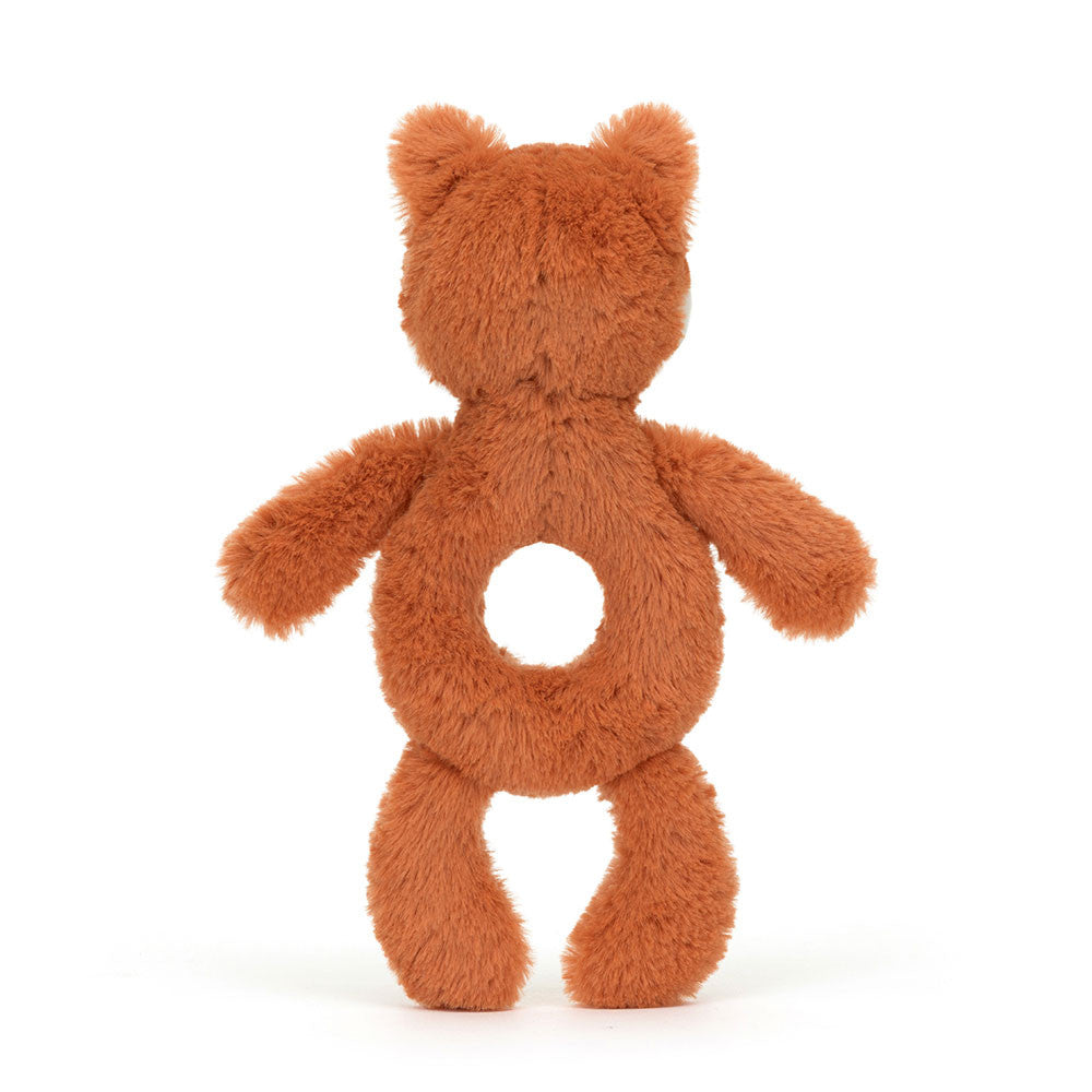 Bashful Fox Cub Ring Rattle - Jellycat Sale