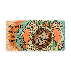 If I Were A Hedgehog Board Book - Jellycat For Sale