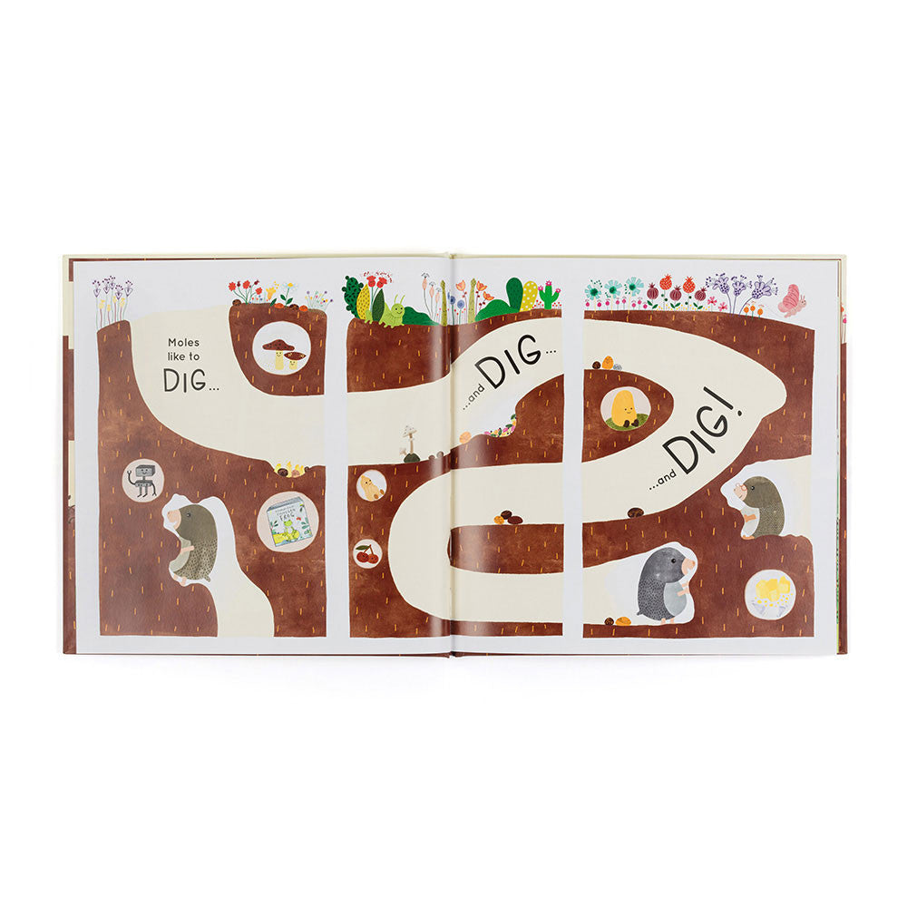 Muswell Mole and the Buried Treasure Book - Jellycat Sale