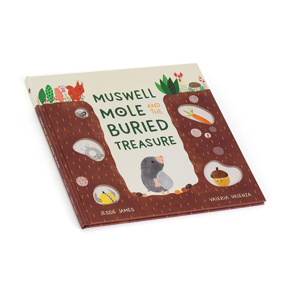 Muswell Mole and the Buried Treasure Book - Jellycat Sale