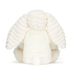 Bashful Luxe Bunny Nimbus with Personalized Cream Jumper - Jellycat Discount