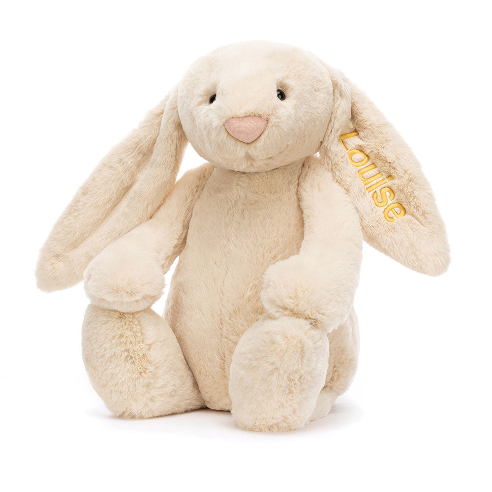 Personalized Bashful Luxe Bunny Willow Huge - Jellycat