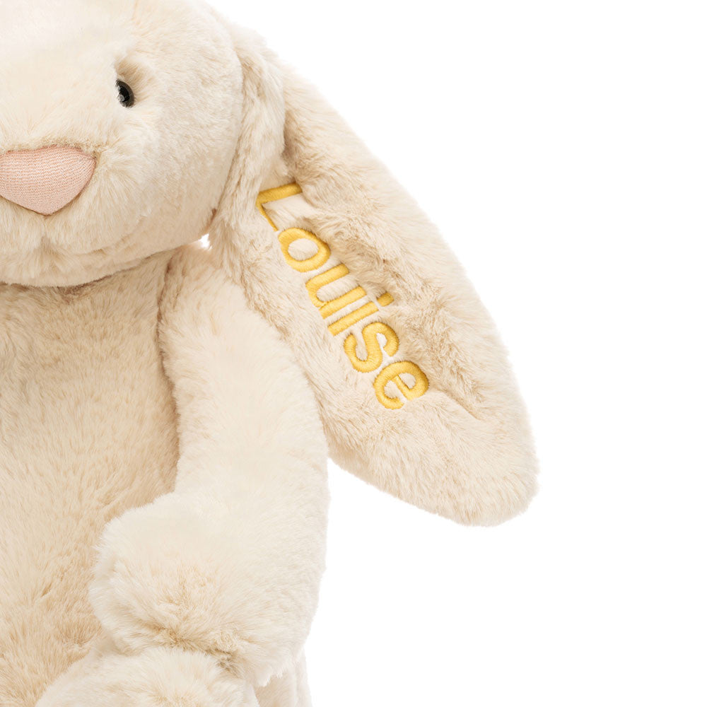 Personalized Bashful Luxe Bunny Willow Huge - Jellycat