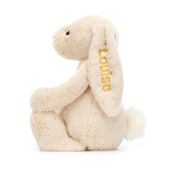 Personalized Bashful Luxe Bunny Willow Huge - Jellycat