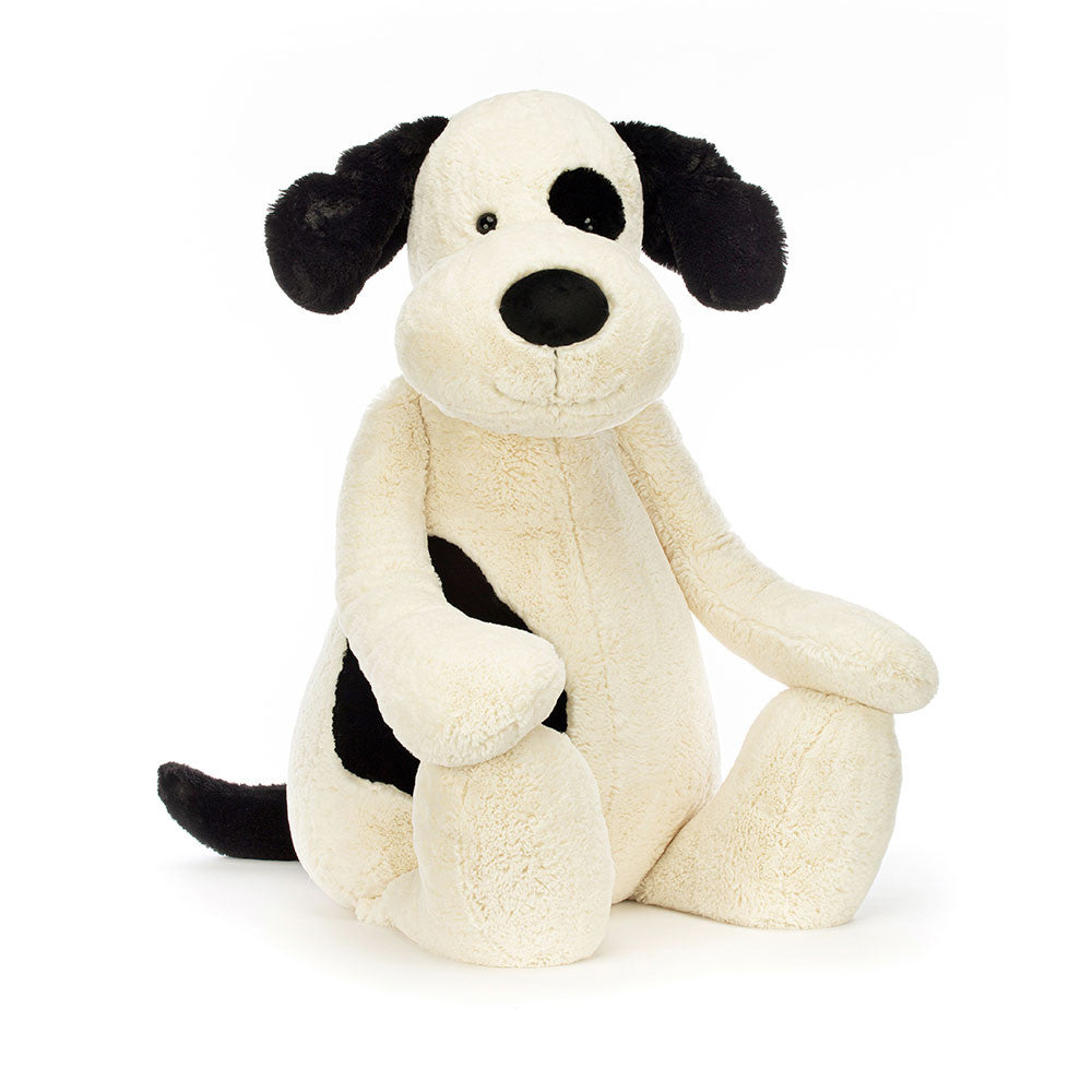 Bashful Black & Cream Puppy - Jellycat Online