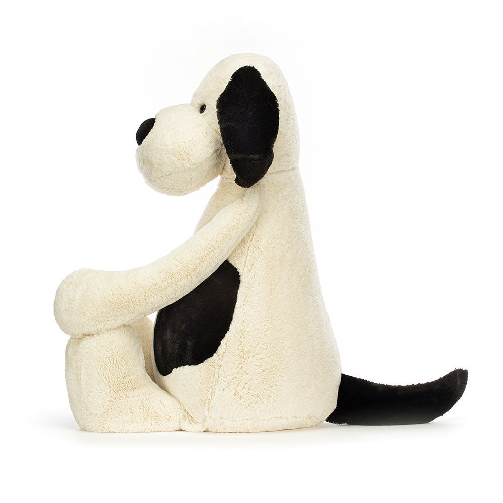 Bashful Black & Cream Puppy - Jellycat Online
