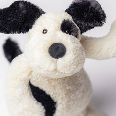 Bashful Black & Cream Puppy - Jellycat Online