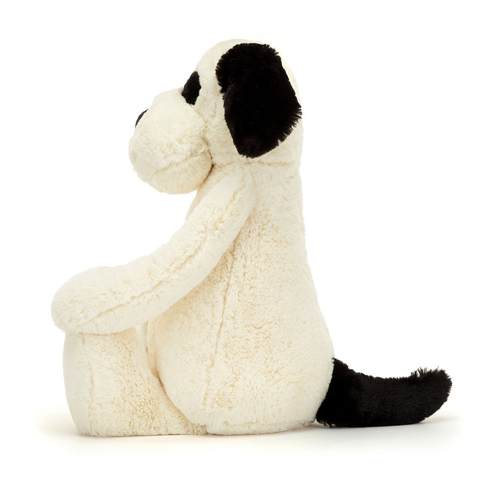 Bashful Black & Cream Puppy - Jellycat Online