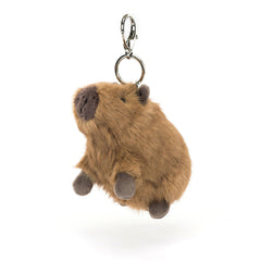 Clyde Capybara Bag Charm - Jellycat For Sale