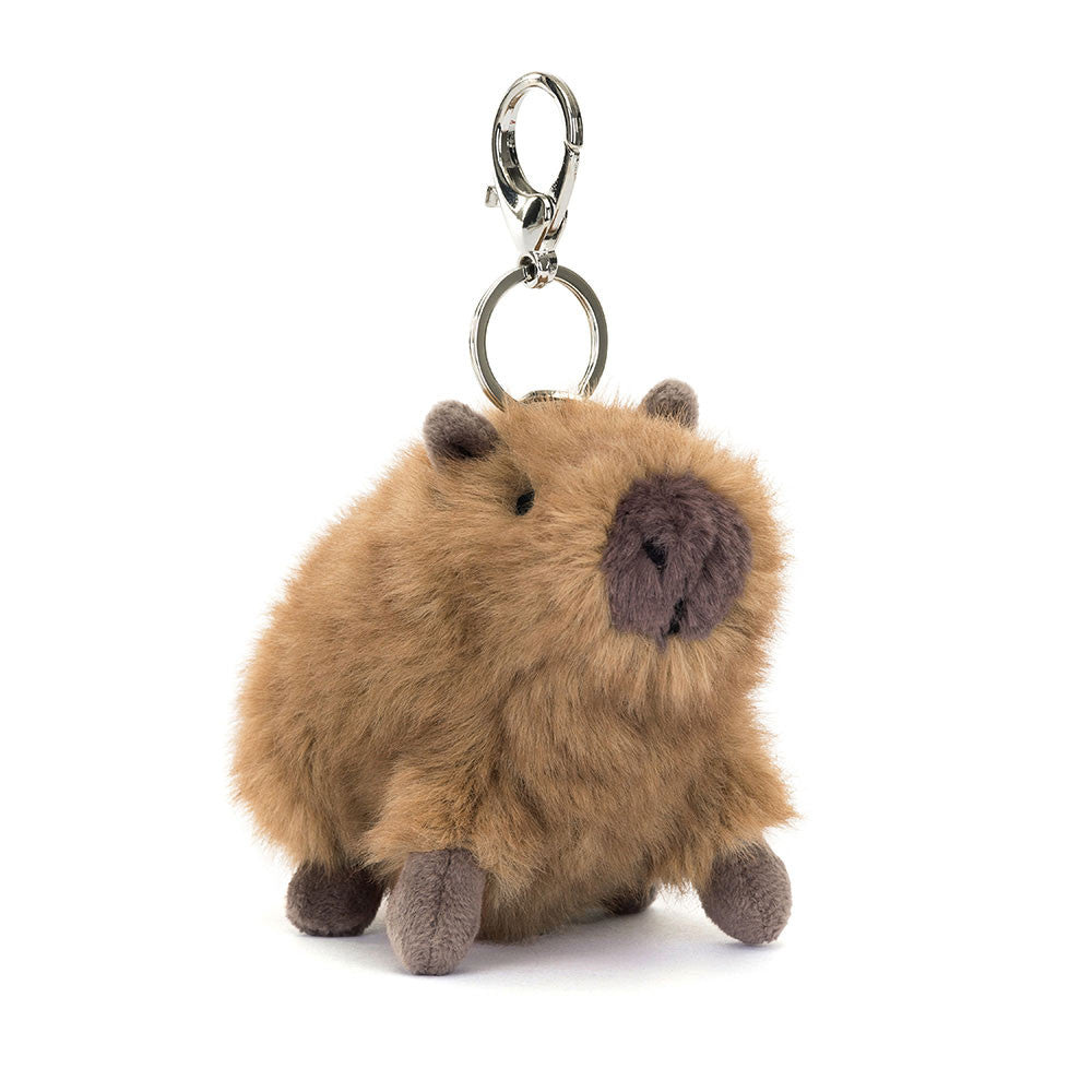 Clyde Capybara Bag Charm - Jellycat For Sale