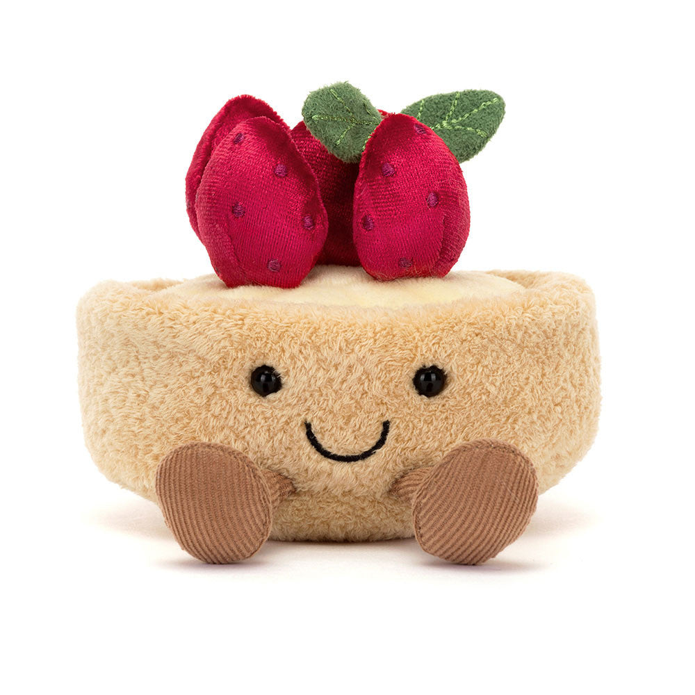 Amuseables Fleurette Tarte Aux Fraises - Jellycat Sale