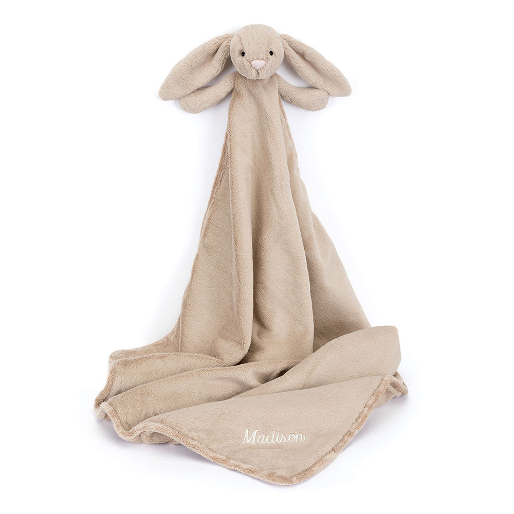 Personalized Bashful Beige Bunny Blankie - Jellycat Discount