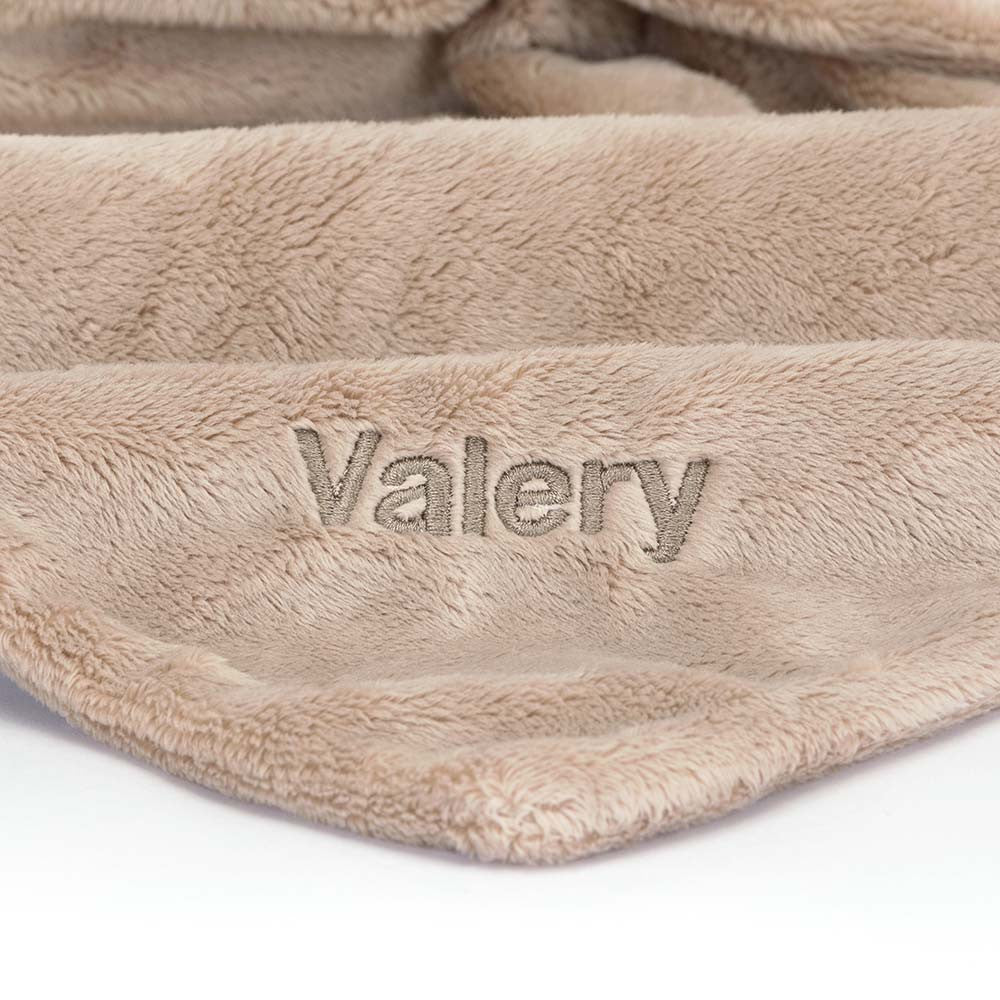 Personalized Bashful Beige Bunny Soother - Jellycat