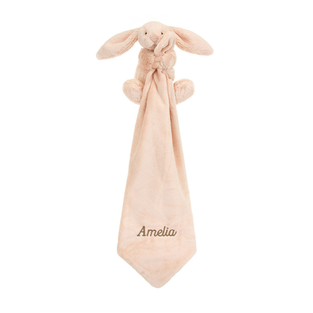 Personalized Bashful Blush Bunny Soother - Jellycat