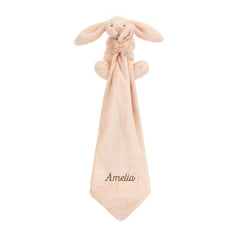 Personalized Bashful Blush Bunny Soother - Jellycat