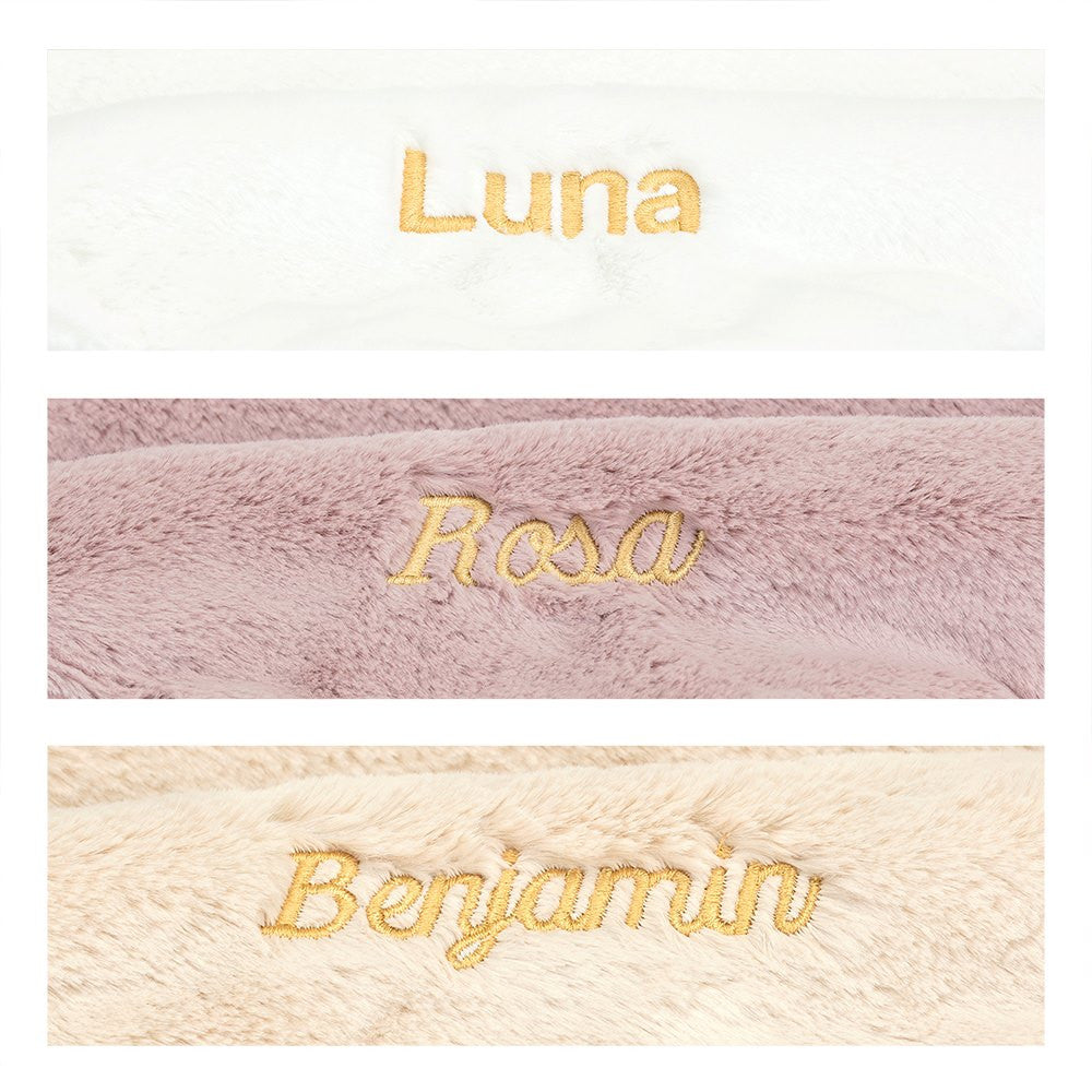 Personalized Bashful Luxe Bunny Willow Soother - Jellycat Sale
