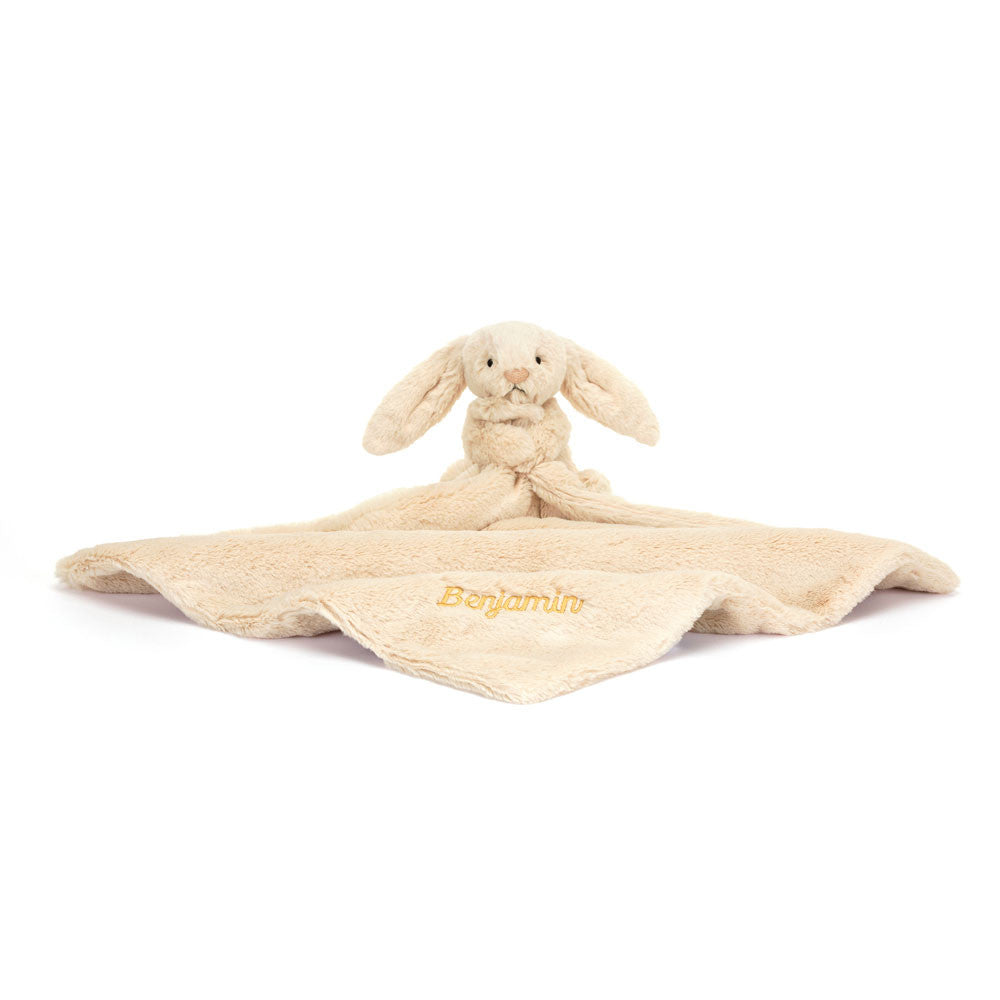 Personalized Bashful Luxe Bunny Willow Soother - Jellycat Sale