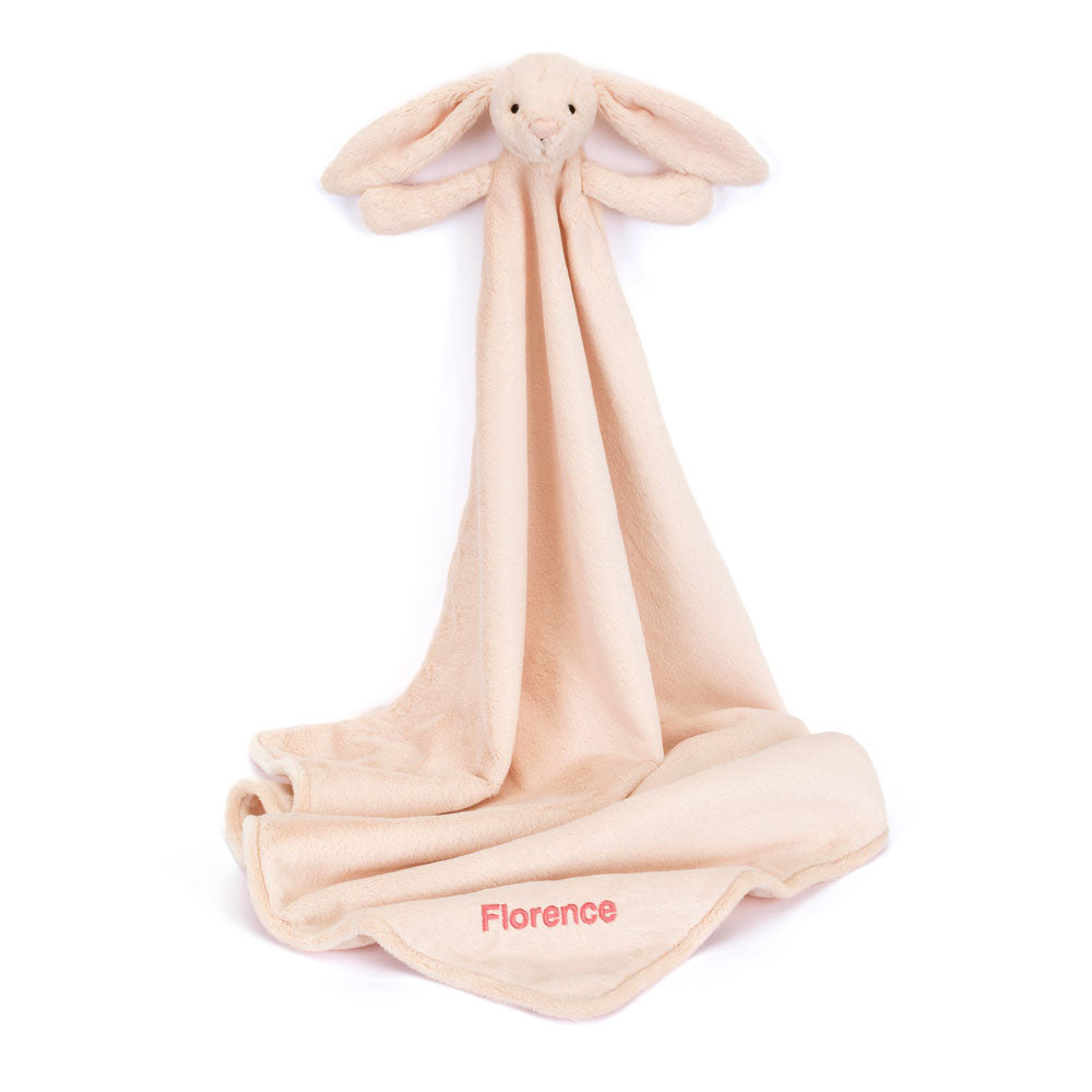 Personalized Bashful Blush Bunny Blankie - Jellycat Sale