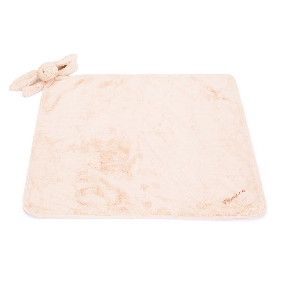Personalized Bashful Blush Bunny Blankie - Jellycat Sale