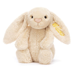 Personalized Bashful Luxe Bunny Willow Medium - Jellycat Online