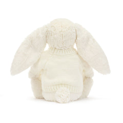 Blossom Cream Bunny 'Berry' with Personalized Cream Jumper - Jellycat Sale