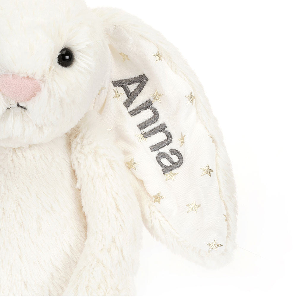 Personalized Bashful Twinkle Bunny Medium - Jellycat Sale