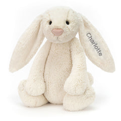 Personalized Bashful Cream Bunny Huge - Jellycat Sale