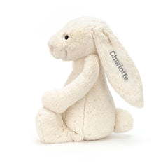 Personalized Bashful Cream Bunny Huge - Jellycat Sale