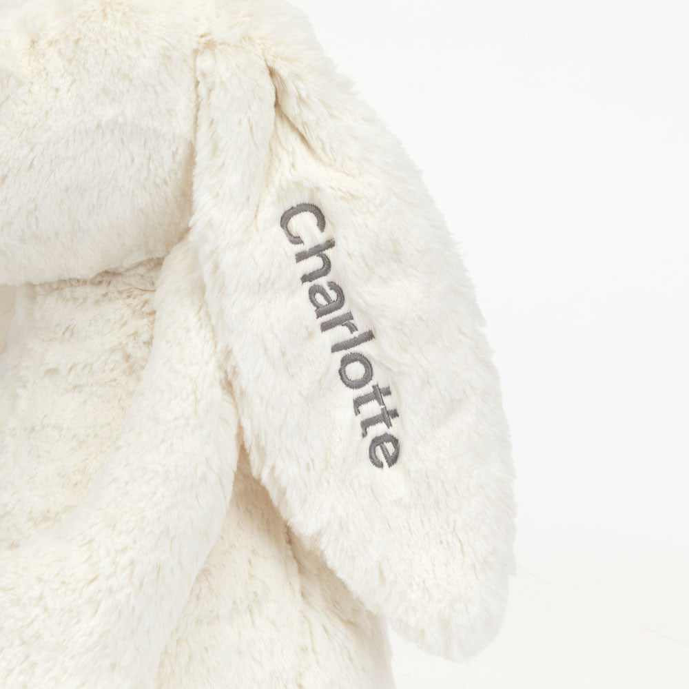 Personalized Bashful Cream Bunny Huge - Jellycat Sale
