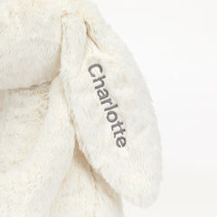 Personalized Bashful Cream Bunny Huge - Jellycat Sale