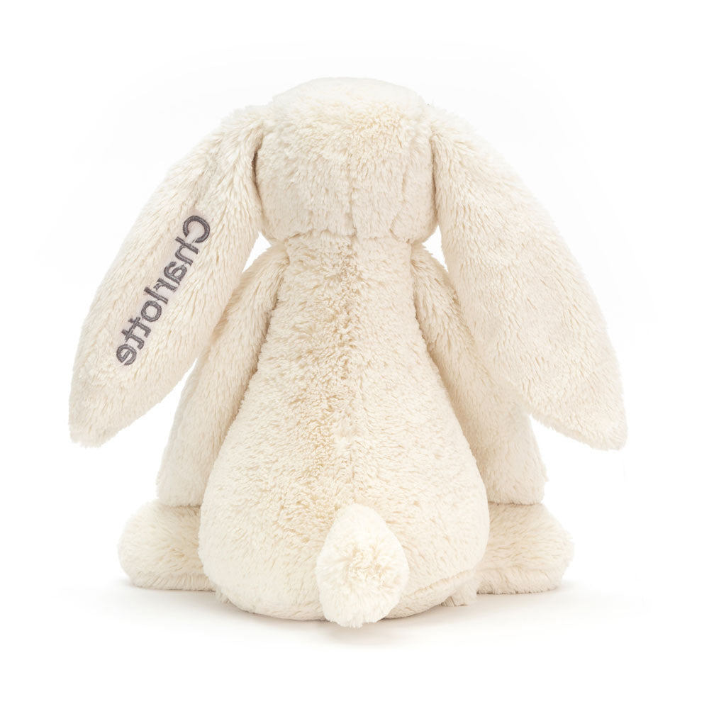 Personalized Bashful Cream Bunny Huge - Jellycat Sale