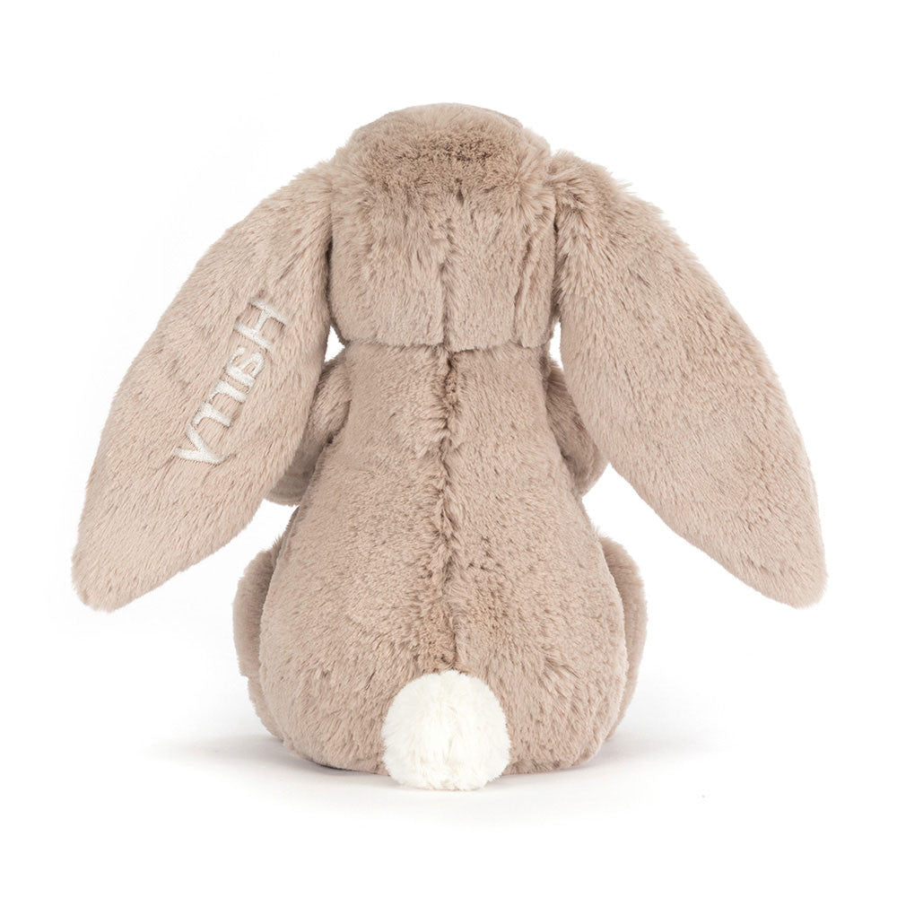 Personalized Bashful Beige Bunny 'Birthday' - Jellycat