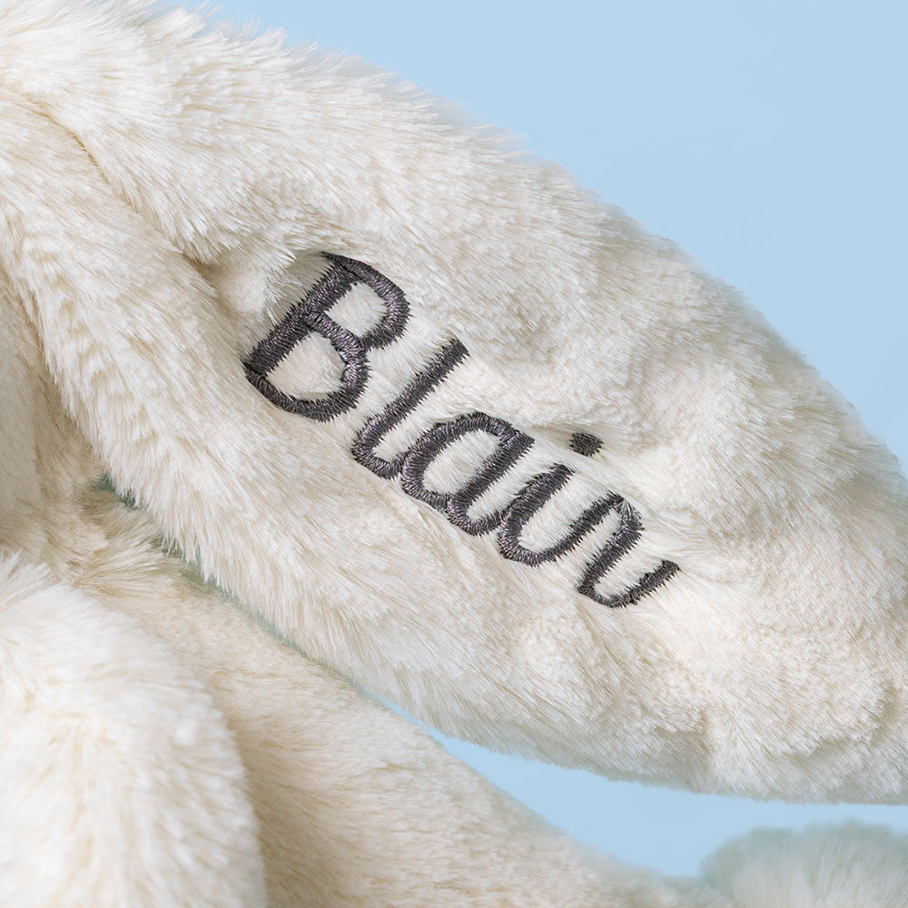 Personalized Cream Bunny with Plant - Jellycat