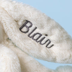Personalized Cream Bunny with Plant - Jellycat