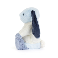 Puddlesea Bunny with Personalized Cream Jumper - Jellycat Sale