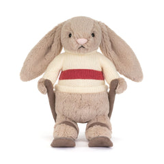Bashful Bunny Gold Medal Ski Outfit - Jellycat For Sale